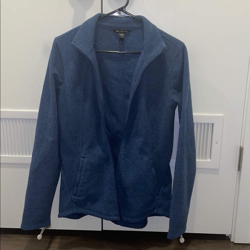 Athleta Stroll Fleece Full-Zip Jacket